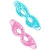 FainFun Maschera Gel per Occhi, 2 Maschera Occhi Ghiaccio Riutilizzabile, Maschera per Occhi con Gel Freddo per Occhiaie, Emicrania, Post Operatorio, Occhi Gonfi, Affaticamento Oculare