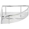Colombo Design B96420CR Griglia Angolare Doccia Triangolare