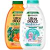 Garnier Ultra Dolce Shampoo e Balsamo 2in1 Ipoallergenico per Bambini Detergente Lenitivo Districante Delicato Frozen + Il Re Leone Testato Sotto Controllo Pediatrico - 2 Flaconi da 400ml