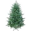 eveXmas - Canadian - 180cm - Albero di Natale Artificiale - 686 rametti di 100% PE polietilene -con Supporto in Metallo incluso