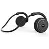 RTUSIA Piccole cuffie Bluetooth avvolgenti intorno alla testa, cuffie sportive wireless con microfono integrato e suono cristallino, pieghevoli e trasportate nella borsa, durata della batteria di 12