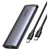 UGREEN Case SSD M.2 NVMe PCIe USB C 3.2 Gen 2 10Gbps UASP 4TB M/M & B Key 2230/2242/2260/2280, Enclosure Hard Disk con Cavo (Non Supporta SATA)