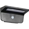 RL LIVE YOUR LIGHT Reality Leuchten LED Applique murale solaire d'extérieur ATICO R24696132, Plastique Noir mat, 8 Watt LED, Hybride Solaire/Batterie, Capteur crépusculaire, Capteur de mouvement