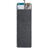 JVL Tanami-Zerbino a 2 tonalità, Cotone Poliestere Gomma, Carbone, 50 x 150 cm