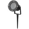 V-TAC Lampada con picchetto Garden GU10 IP65 nero VT-770-7571