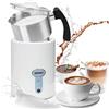 Duronic MF500 WE Montalatte elettrico 3 in 1, Schiumalatte automatico 500 ml, Scaldalatte 500W, Facile da usare e pulire, Ideale per caffè, cioccolata calda, cappuccino, latte, Nero