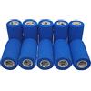 PintoMed - Bendaggio Coesivo -10 x BLU - garza elastica - 10 rotoli x 10 cm x 4,5 m autoadesiva flessibile bende, primo soccorso - Wrap Cohesive Bandage - Confezione da 10