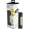 Ledlenser W7R Lavoro, Pieghevole Rotabile, UV, Luce LED Portatile, Magnete e Gancio, Torcia Luminosa, 500 Lumen, Attrezzi da Officina, Torcia da Lavoro, Strumenti di Ispezione, Luce USB, Lampada a