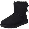 UGG Mini Bailey Bow Ii, Stivali Classici Donna, Nero, 41 EU