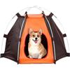 Naqqios Per Cani Esterno - Tende Per Cani Cani Taglia Grande | Per Cani In Poliestere Da Campeggio All'aperto, Cuccia Cuccioli Di Animali Domestici, Forniture Campeggio Pieghevoli Tende