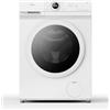 Midea MF10EW90B Lavatrice Slim Carica Frontale, 9 kg, 1400 Giri, Classe A, Vapore, Motore BLDC, Programma Rapido, Varie Temperature dell'Acqua, White