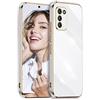 POUHYE Cover per Samsung Galaxy S20 FE Custodia Originale, Sottile Morbido Silicone Cover con Protezione Fotocamera, TPU Antiurto Protezione Case per Samsung Galaxy S20 FE Bianco