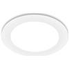 BRILONER - 1x faretto da incasso LED 230V piatto, luce bianca neutra, 18W, 1980lm, faretti da soffitto, faretti LED 230V, 68mm, 220x30mm (DxH), bianco