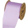 Halbach Seidenbänder Nastro per regali, effetto seta (vegan), lavanda, larghezza 70 cm, lunghezza 10 m