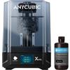 ANYCUBIC Bundle Resin 1KG+ANYCUBIC Photon Mono X 6Ks Stampante 3D LCD UV Resina Printer