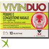 Vivin duo febbre Vivinduo Febbre Congestione Nasale 500 mg 10 Bustine