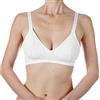 Chicco 00021162000620 Reggiseno Allattamento in Cotone, Taglia 6D, bianco