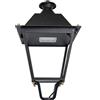 Lampione Stradale 65W Dimm. 1-10VProgrammabile con driver Philips Colore Bianco Caldo 2.700K