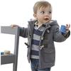 Odziezet Cappotto con Cappuccio per Ragazze Bambini Giacca Manica Lunga Invernale Capispalla Imbottito Caldo(0-4 Anni)