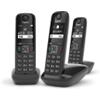 Gigaset As690 Trio Nero Telefono Cordless Triplo Vivavoce