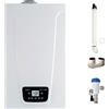 Baxi Caldaia Baxi compact Duo-Tec E 24 Kw metano/gpl + kit fumi + defangatore mini Ape omaggio