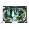Ravensburger Mystery 23627-Calendario dell'Avvento La Foresta Magica, 24 Puzzle per Appassionati di Exit a Partire dai 10 Anni in su, Colore Bianco, 23627