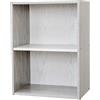 Gardenia Pronto Libreria Scaffale 3 Ripiani Cemento, Effetto Legno Frassinato