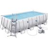 Bestway Piscina Tubolare Rettangolare 56466 Power Steel 549x274x122cm