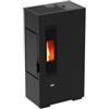 Canadian Stove Stufa a pellet slim canadian stove mini 5 nero 4,4 kw