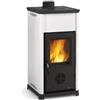 La Nordica Extraflame Stufa a legna la nordica + extraflame tea bianco 6,6 kw