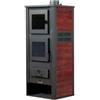 Ignip STUFA A LEGNA CON FORNO IGNIP ROMA ROSSO CHIARO 12 KW