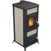 Vulcania Stufa a legna vulcania rina beige 5,6 kw