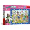 Trefl - Puzzle Osservazionale Spy Guy: Luna Park - 100 Pezzi - Trova tutti gli Oggetti della Cornice, Puzzle Colorati Ricchi di Dettagli, Allenamento Percettivo per Bambini dai 5 anni