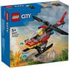Lego City Fire Elicottero dei Pompieri - 60411