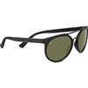 serengeti Lerici Occhiali da Sole, Matte Black/Matte Black, M Unisex Adulto