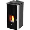 Canadian Stove Termostufa a pellet canadian stove class thermo 17 bianco 17 kw
