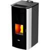 Canadian Stove Termostufa a pellet canadian stove class thermo 20 bianco 19 kw