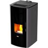 Canadian Stove Termostufa a pellet canadian stove class thermo 28 grigio puntinato 25,8 kw