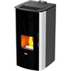 Canadian Stove Termostufa a pellet canadian stove class thermo 28 bianco 25,8 kw