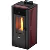 Canadian Stove Termostufa a pellet canadian stove idro 14 bordeaux 13,8 kw