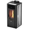 Canadian Stove Termostufa a pellet canadian stove idro 14 bianco 13,8 kw