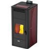 Canadian Stove Termostufa a pellet canadian stove idro ceramic 17 bordeaux 17 kw