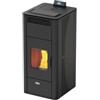 Canadian Stove Termostufa a pellet canadian stove idro ceramic 17 grigio puntinato 17 kw