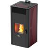 Canadian Stove Termostufa a pellet canadian stove idro ceramic 28 bordeaux 25,8 kw
