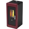 Canadian Stove Termostufa a pellet canadian stove idro ceramic 14 bordeaux 13,8 kw