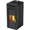 Canadian Stove Termostufa a pellet canadian stove idro ceramic 20 nero 18 kw