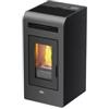 Canadian Stove Stufa a pellet canadian stove vancouver 14 grigio 12,9 kw