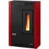 La Nordica Extraflame STUFA A PELLET LA NORDICA + EXTRAFLAME LUISELLA BORDEAUX 5,1 KW