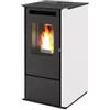 Punto Fuoco Stufa a pellet punto fuoco thelma bianco 8 kw