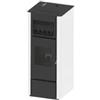 Punto Fuoco Stufa a pellet canalizzata punto fuoco agata bianco 14 kw